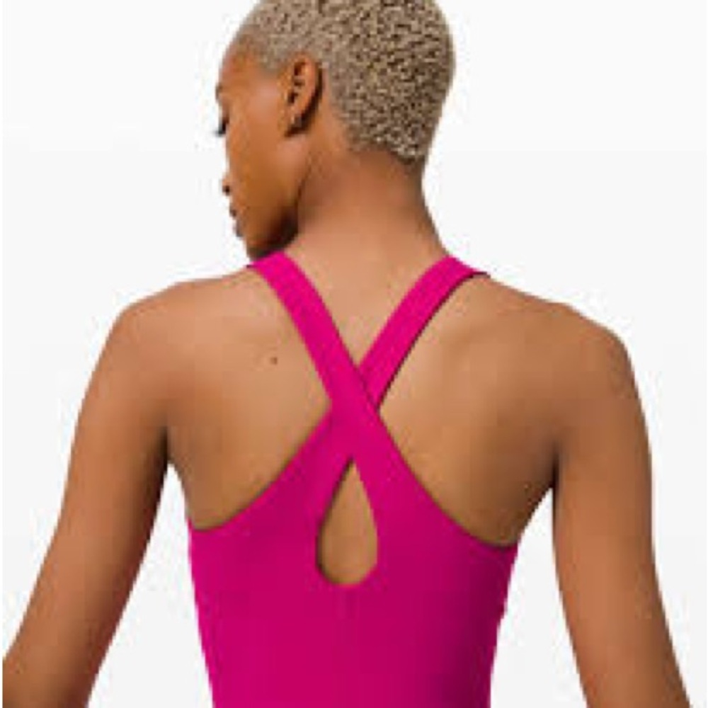 Lululemon Key To Balance Tank in Ripened Raspberry Size 4 - Picture 3 of 6